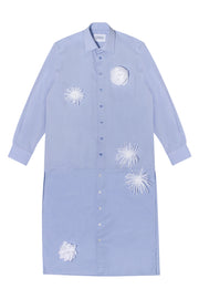 RECYCLED SHIRT-DRESS 83 BL