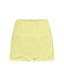 Mini Shorts With Embroidered Apron 333Y