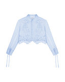 FROST FLOWERS SHIRT 04BL