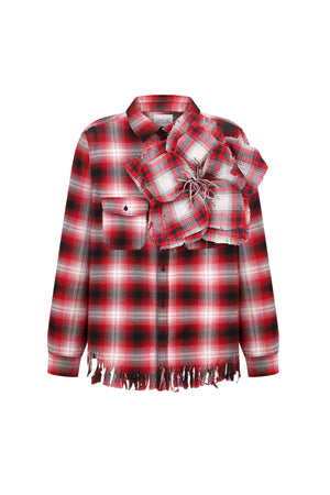 SHIRT WITH A FLOWER F0825