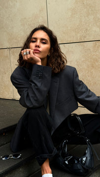 ASYMMETRIC JACKET F0425