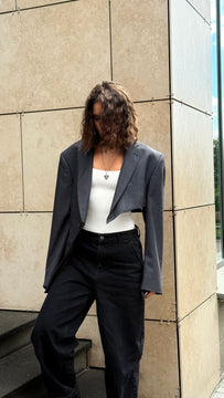 ASYMMETRIC JACKET F0425