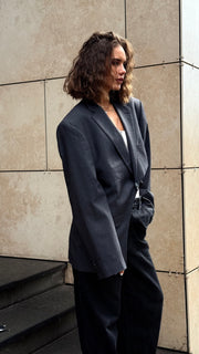 ASYMMETRIC JACKET F0425