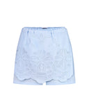 Mini Shorts With Embroidered Apron 333BL