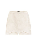 Mini Shorts With Embroidered Apron 333MLK