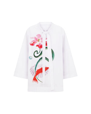 SHIRT WITH A PRINT 2613