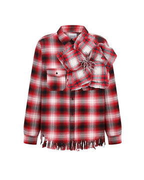 SHIRT WITH A FLOWER F0825