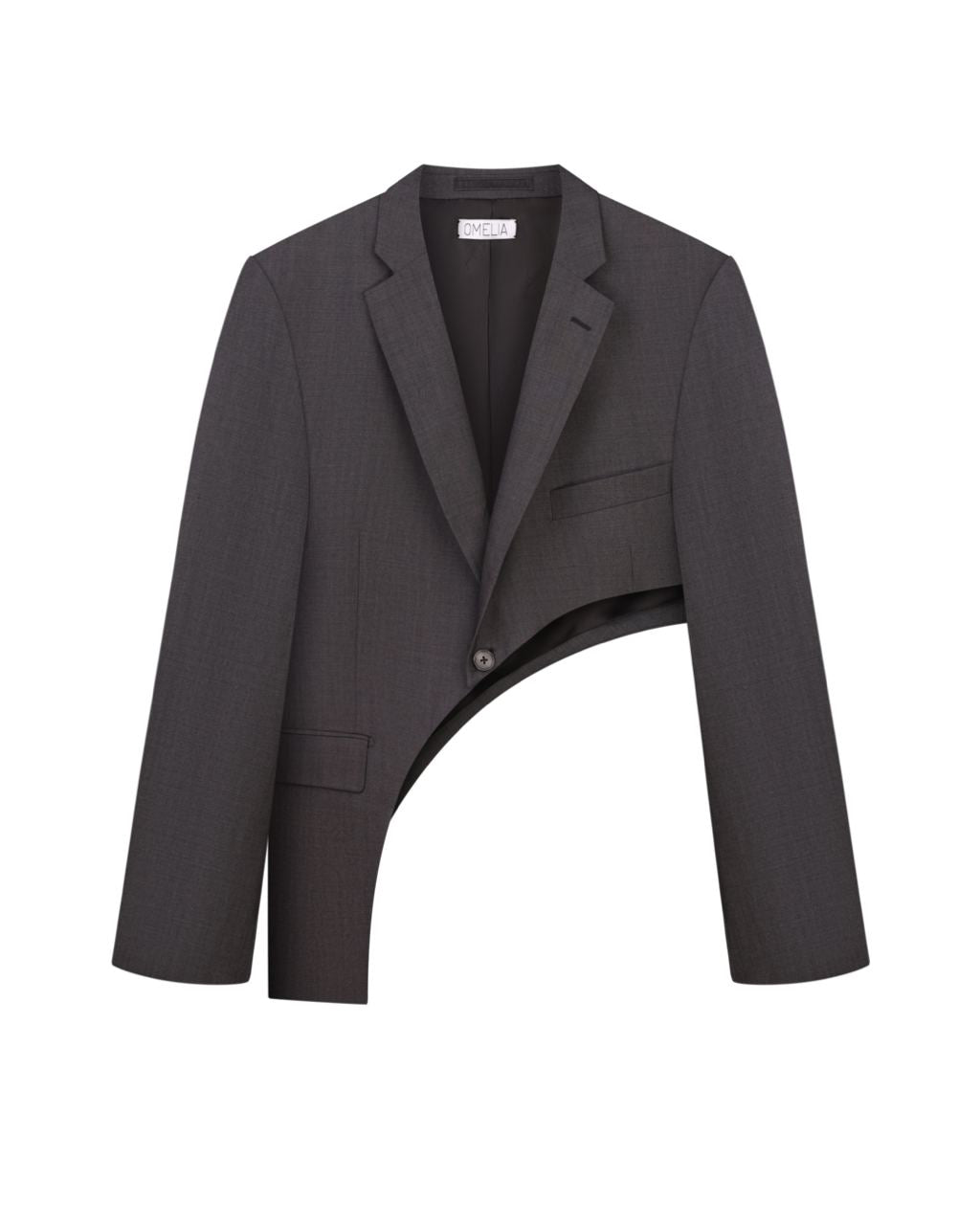 ASYMMETRIC JACKET F0425